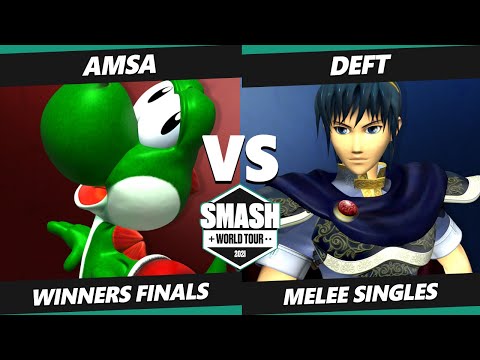 SWT East Asia Winners Finals - aMSa (Yoshi) Vs. Deft (Marth) Smash Melee Tournament