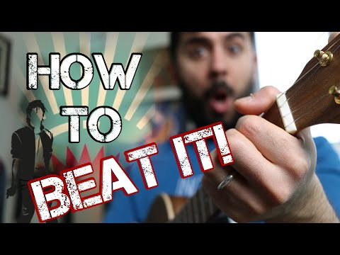 How to play Beat It by Michael Jackson on the Ukulele | Beginner to Pro in short easy steps