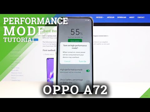 How to Activate High Performance Mode in OPPO A72 – Maximize Display