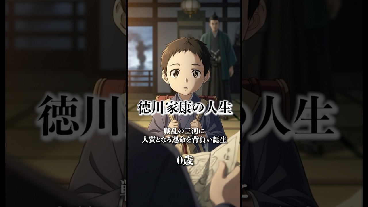 【徳川家康の人生】人質から天下人へ