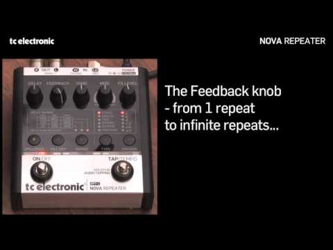 TC Electronic Nova Repeater delay pedal