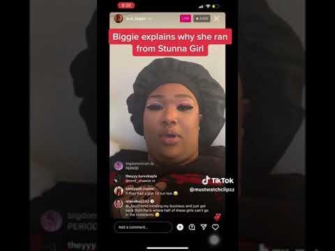 Biggie explains the running from Stunna girl situation