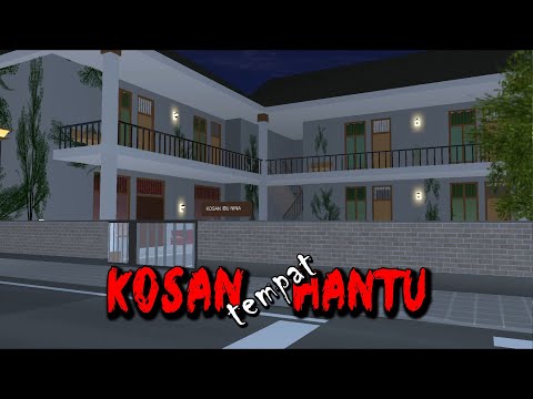 GHOSTLY BOARDING HOUSE || HORROR MOVIE SAKURA SCHOOL SIMULATOR