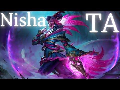 highlight - Nisha Templar Assassin vs PA, Puck, Warlock, CW, DB - Secret vs GS g1 DPC EU dota2