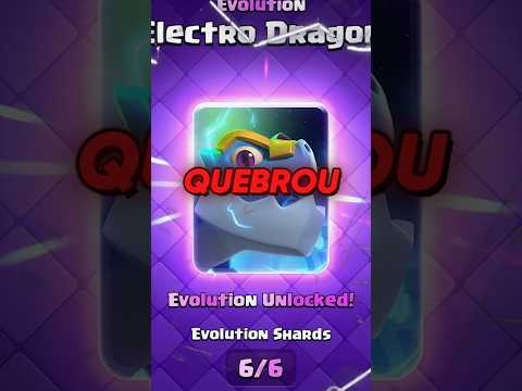 ESSA EVOLUÇÃO QUEBROU O CLASH ROYALE!