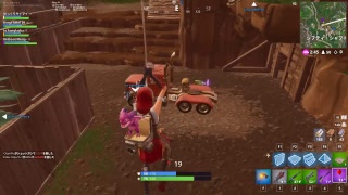 タッチパッドプレイヤーによるフォートナイト垂れ流し配信