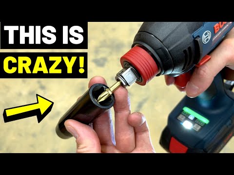 This Hybrid FREAK TOOL Holds Two Bits + Does Two Jobs! (IMPACT DRIVER VS. IMPACT WRENCH Explained!)