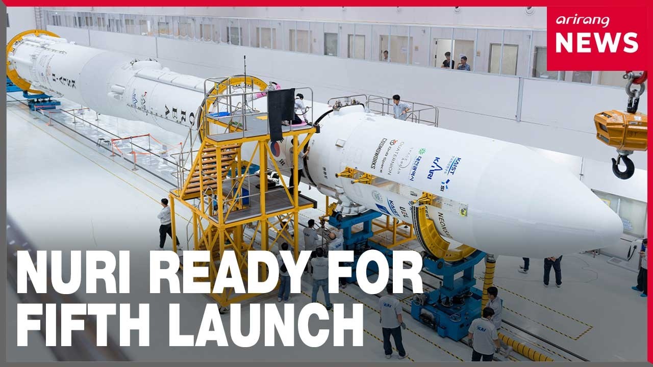 South Korea prepares Nuri rocket for fifth launch Wednesday at Goheung space center