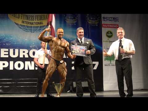 Aivars Grigjanis – Pro Card - Men Extreme Body - WFF European Championship 2017
