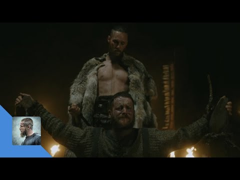 VIKINGS: UBBE KILLS NAAD BLOODEAGLE SCENE S06E20 [EXTENDED]