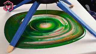 BETTER ART in 5 MIN!! Acrylic Pouring and Fluid Art for Therapy at Home