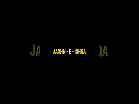 Jashn-e-Ishqa | Gunday | Black Screen Status | Lyrics World #shorts #status