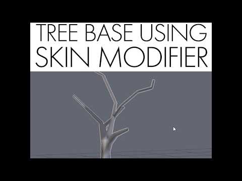 Daily Blender Tip 66 - Quick Tree Trunk With Skin Modifier