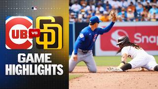 Cubs vs. Padres Game Highlights (4/29/26) | MLB Highlights