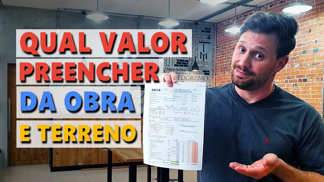 PFUI Caixa 2021 Preenchida Qual VALOR DA OBRA NA PFUI e TERRENO