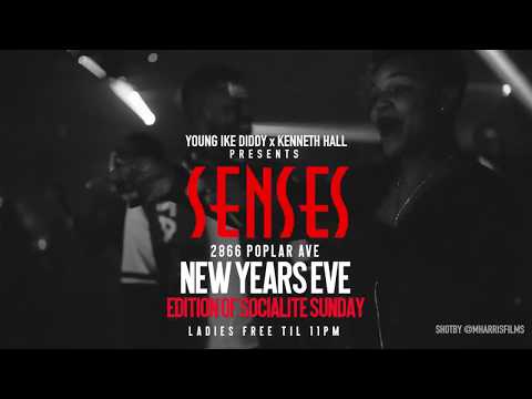 New Year's Eve Edition of #SocialiteSunday @ Senses Night Club Hosted By @YoungIkeDiddy