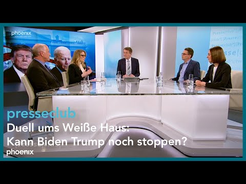 presseclub: Duell ums Weiße Haus: Kann Biden Trump noch stoppen?