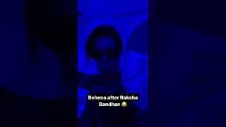 Behen after raksha Bandhan 😂| Avneet Kaur| Instagram Reels 😍 #rakhi