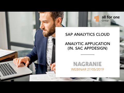 SAP Analytics Cloud AppDesign (in. SAC Analytic Application)