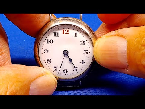 Learn to Fix A Watch at Home...  Swiss Trench Watch makes a Great Practice Piece!