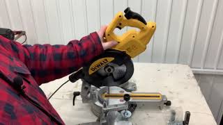 Dewalt DWS774/773 Mitre Saw Review