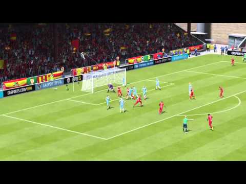 KV Oostende - KV Kortrijk 2:0 - Tor zum 2:0 durch Milic