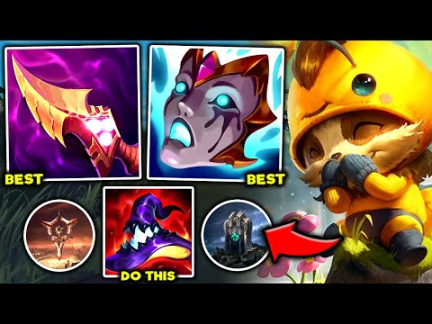 TEEMO TOP RETURNS! YOUR BEST TICKET TO WIN LANE (LANE BULLY) - S12 Teemo TOP Gameplay Guide