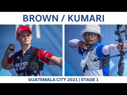 Mackenzie Brown v Deepika Kumari – recurve women gold | Guatemala City 2021 Hyundai World Cup