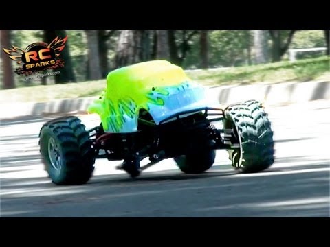 RC ADVENTURES - 3 Wheel Exceed Madbeast 1/8th Scale MT - DJMEDiC2008 & NiTRORCX