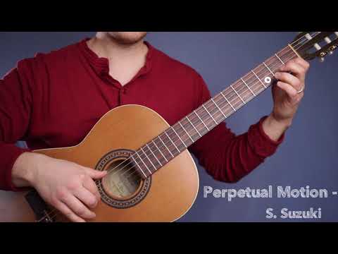 Suzuki Guitar Book 1 - Perpetual Motion (S. Suzuki)