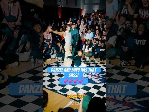 When you sync that sass!! 💕🔥 Danzel x Miyu Indonesia represent 🇮🇩