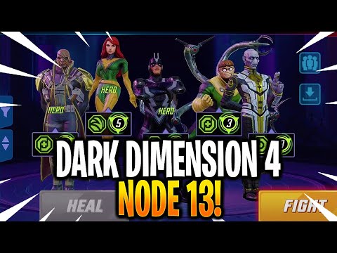 *NEW* DARK DIMENSION 4 (NODE 13) - MARVEL Strike Force - MSF