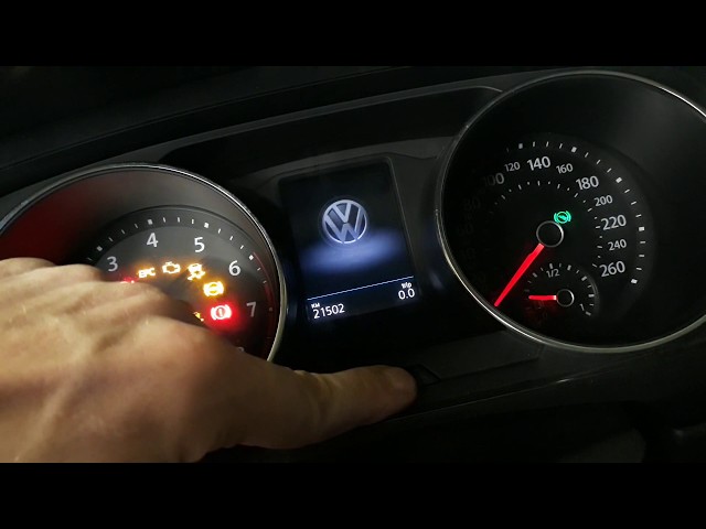 Как Сбросить Инспекционный Сервис На Фольксваген Тигуан 2018 Года