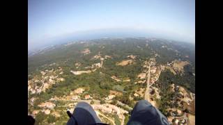 preview picture of video 'Aperçu parapente à Cervione (Corse 2B)'