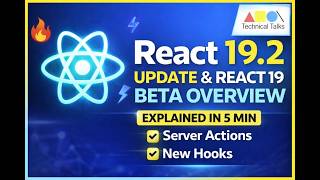 React 19.2 Explained in 5 Minutes 🚀 | New Features + React 19 Beta Ove