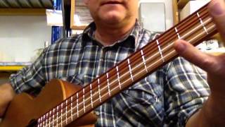 Video thumbnail for Comparation between the U bass, the new Aquila Shortbass-One and  a traditional acoustic bass guitar by Aquilastrings