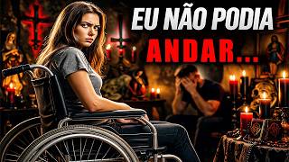 Eu voltei a andar… mas algo aconteceu com o pai do meu filho depois disso. #historias #bruxaria