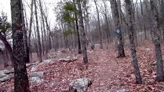 preview picture of video '2012 Butterfield Trail Hike in Devils Den Arkansas'