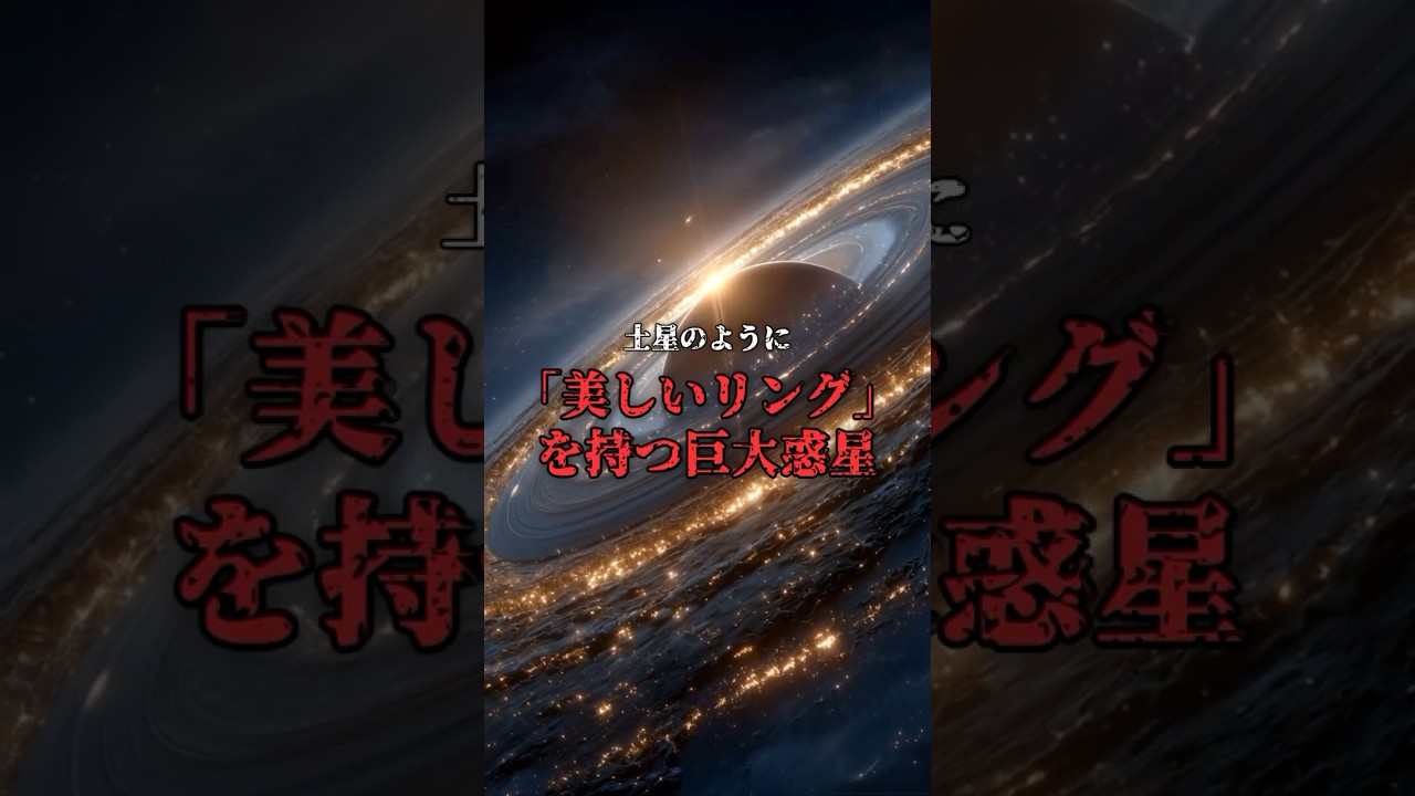 土星の200倍。リングが巨大すぎる惑星。 のサムネイル