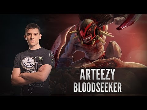 |DOTA2| Arteezy plays Bloodseeker |PUB Game|