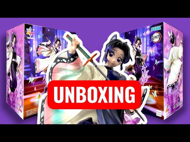 Vídeo relacionado con Shinobu kocho Figura 18 cm Demon Slayer: kimetsu no Yaiba luminasta