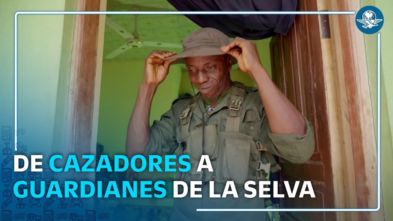Excazadores furtivos se convierten en guardabosques para proteger una selva tropical en África