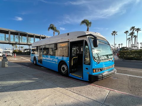 Ônibus de transporte terminal
