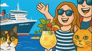 Follow us onboard Queen Mary 2 | We visit Blankenberge in Belgium and explore the ship.