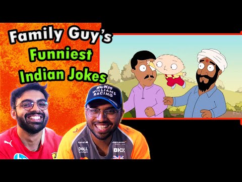 Indians React to Family Guy’s Funniest Indian Jokes 😂🇮🇳 #FamilyGuy #FamilyGuyReaction