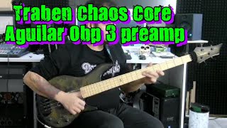 Video thumbnail for Traben Chaos Core Bass Guitar - Aguilar Obp 3 preamp - (Rewiev by Gökhan Yumuşakdemir) by Gökhan Yumuşakdemir