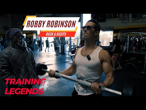 Training with Legends || ROBBY ROBINSON || Back & Biceps