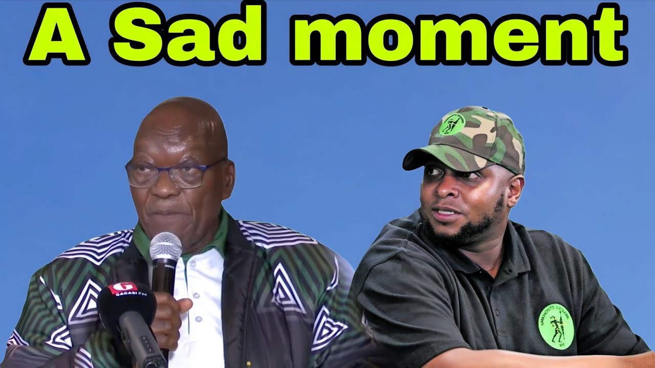 Jacob Zuma speaks out after Floyd Shivambu is removed as MK Party SG.