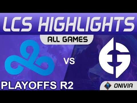 C9 vs EG Highlights ALL GAMES Round2 LCS Summer Playoffs 2021 Cloud9 vs Evil Geniuses by Onivia
