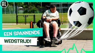 ADAM VOETBALT IN ZIJN ROLSTOEL ⚽️🧑‍🦽 | TOPDOKS NET FF ANDERS